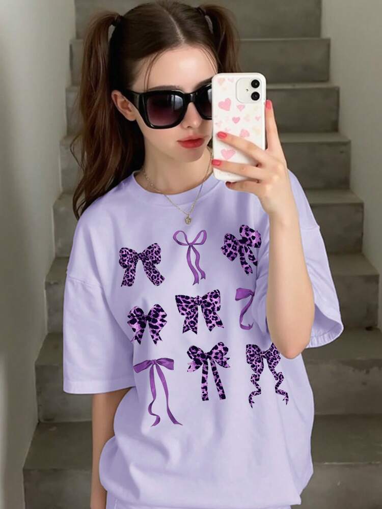 Tween Girls' Minimalist Short Sleeve Crew Neck T-Shirt, Lightweight Casual Summer Top for School, Play, and Everyday Wear