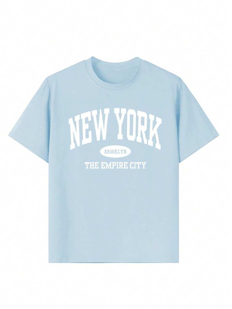 1pc Girls' Colorful Graphic Print Short Sleeve T-Shirt, Casual Round Neck Summer Top for Students and Youth, Inspiring Self-Expression and Creativity Through Fun Everyday Style