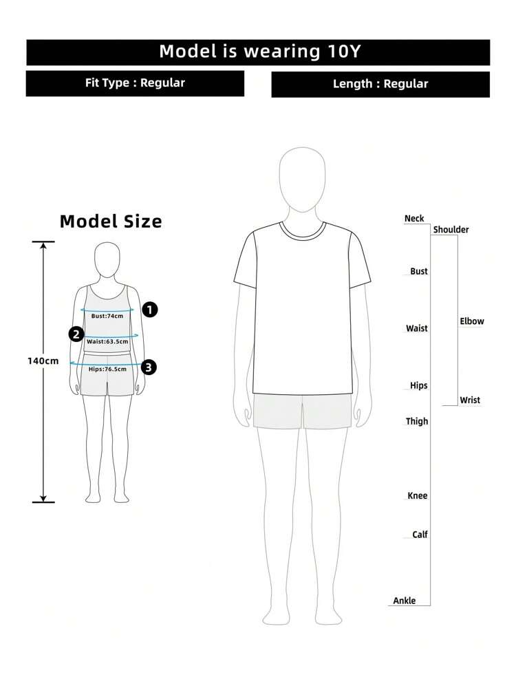 Tween Girls' V-Neck Los Angeles Graphic T-Shirt, Short Sleeve Casual Summer Top for Everyday Wear