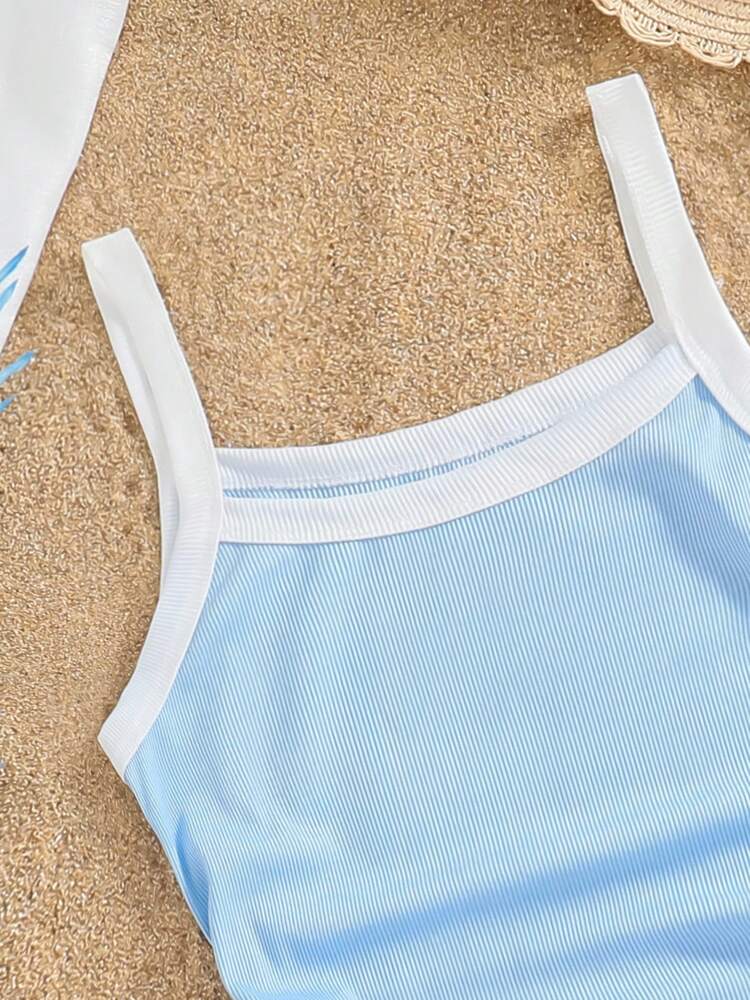 Tween Girls Minimalist Contrast Color Camisole Top – Versatile Sleeveless Summer Tank for Casual Everyday Outfits and Layering