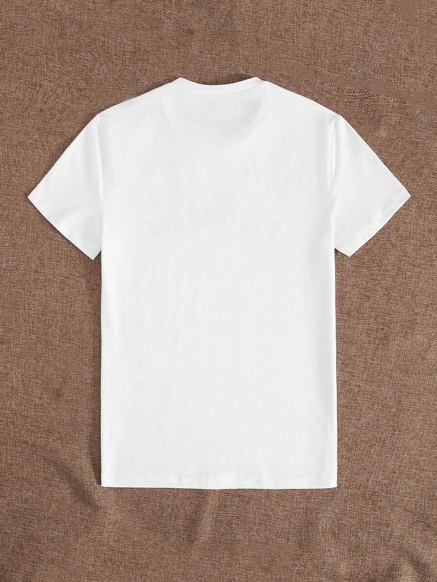 Tween Girls' Letter Print Short Sleeve T-Shirt, Soft Round Neck Casual Summer Top for School, Campus, and Everyday Wear – Trendy Graphic Tee Style Hit